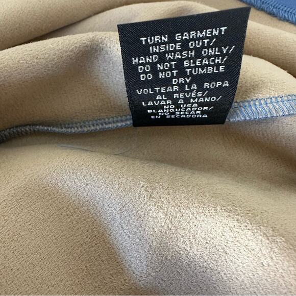 Maree Pour Toi pleather faux wrap skirt Size 12 - Picture 10 of 12